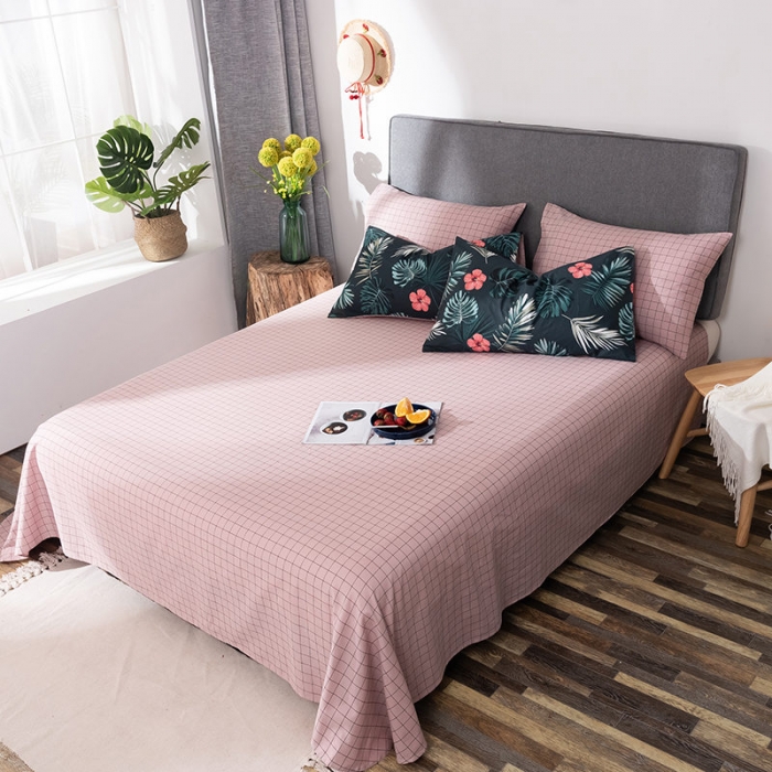 91家纺网 家纺一手货源 找家纺 HL原创 秋冬全棉13070四件套升级版小清新系列 挪威森林