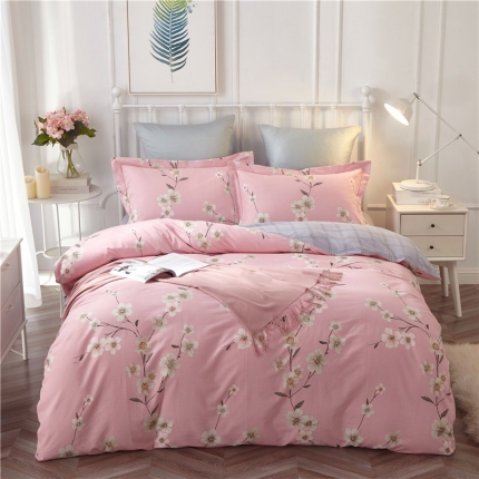 91家纺网 家纺一手货源 找家纺 （总）薏思家纺 纯棉磨毛四件套影棚图