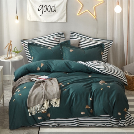 91家纺网 家纺一手货源 找家纺 （总）薏思家纺 纯棉磨毛四件套影棚图