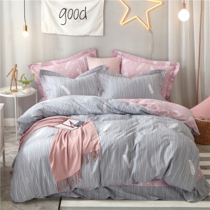 91家纺网 家纺一手货源 找家纺 （总）薏思家纺 纯棉磨毛四件套影棚图