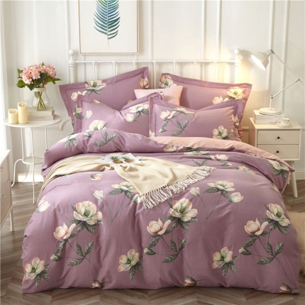 91家纺网 家纺一手货源 找家纺 （总）薏思家纺 纯棉磨毛四件套影棚图