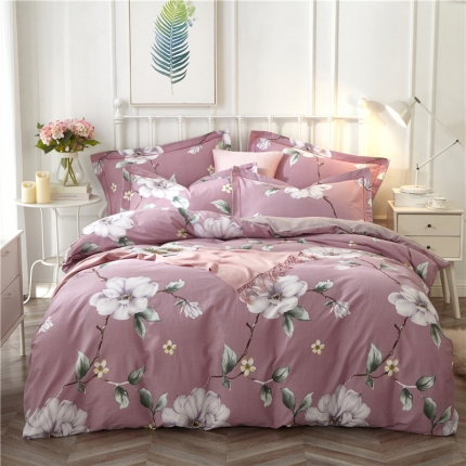 91家纺网 家纺一手货源 找家纺 （总）薏思家纺 纯棉磨毛四件套影棚图