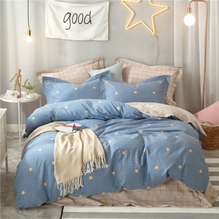 91家纺网 家纺一手货源 找家纺 （总）薏思家纺 纯棉磨毛四件套影棚图