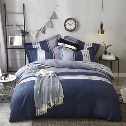 91家纺网 家纺一手货源 找家纺 （总）薏思家纺 纯棉磨毛四件套影棚图