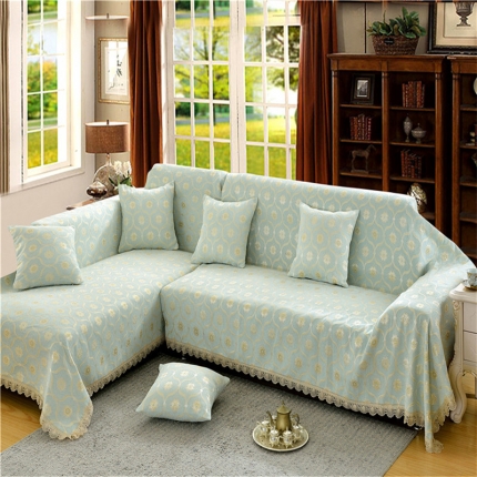 91家纺网 家纺一手货源 找家纺 （总）启博家纺 2022加厚提花全盖雪尼尔沙发巾沙发垫沙发套沙发罩