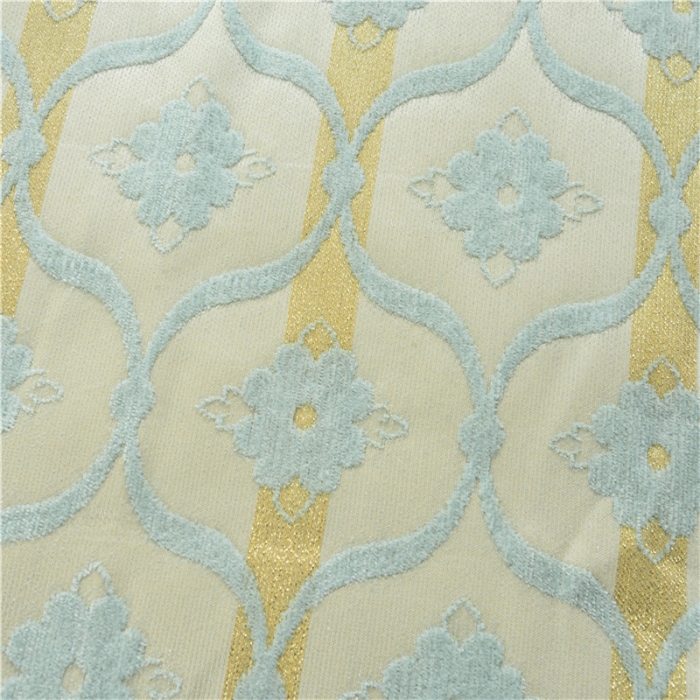 91家纺网 家纺一手货源 找家纺 启博家纺 2022加厚提花全盖雪尼尔沙发巾沙发垫沙发套沙发罩 蕉叶纹（浅绿）