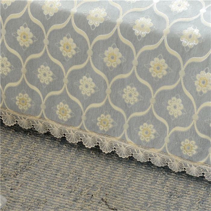 91家纺网 家纺一手货源 找家纺 启博家纺 2022加厚提花全盖雪尼尔沙发巾沙发垫沙发套沙发罩 蕉叶纹-银灰