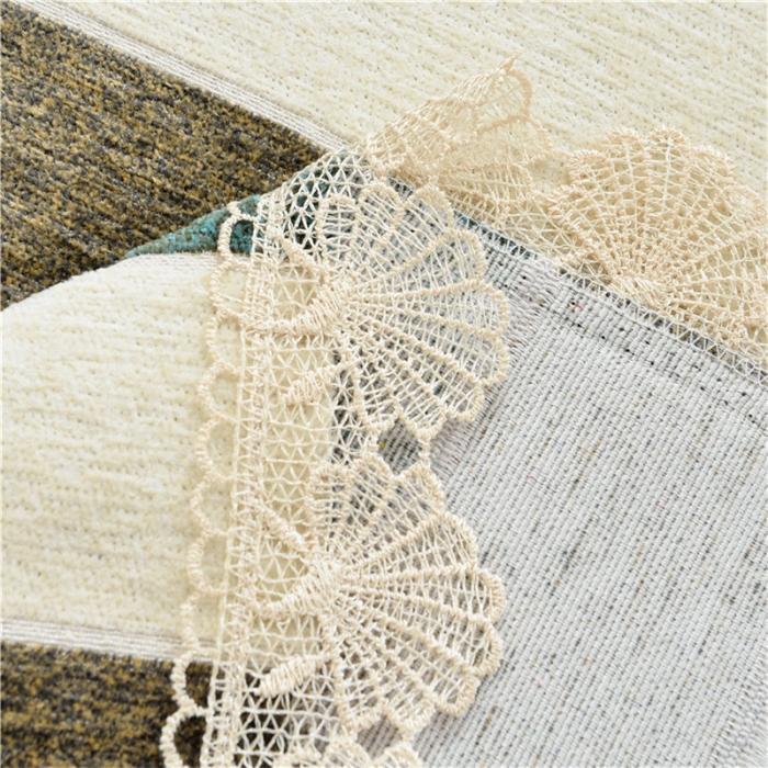 91家纺网 家纺一手货源 找家纺 启博家纺 2022加厚提花全盖雪尼尔沙发巾沙发垫沙发套沙发罩 平安如意