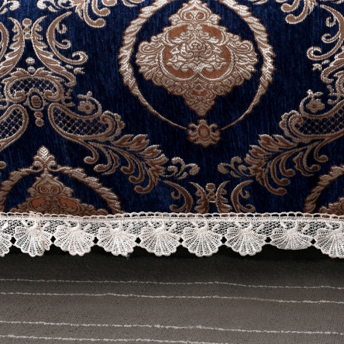 91家纺网 家纺一手货源 找家纺 启博家纺 2019新款加厚提花雪尼尔全盖沙发巾 慕晓