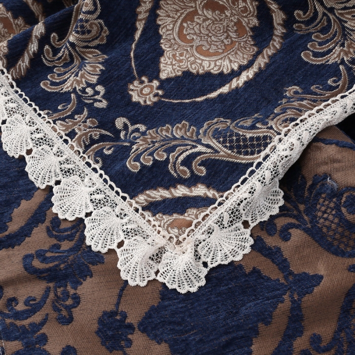 91家纺网 家纺一手货源 找家纺 启博家纺 2019新款加厚提花雪尼尔全盖沙发巾 慕晓