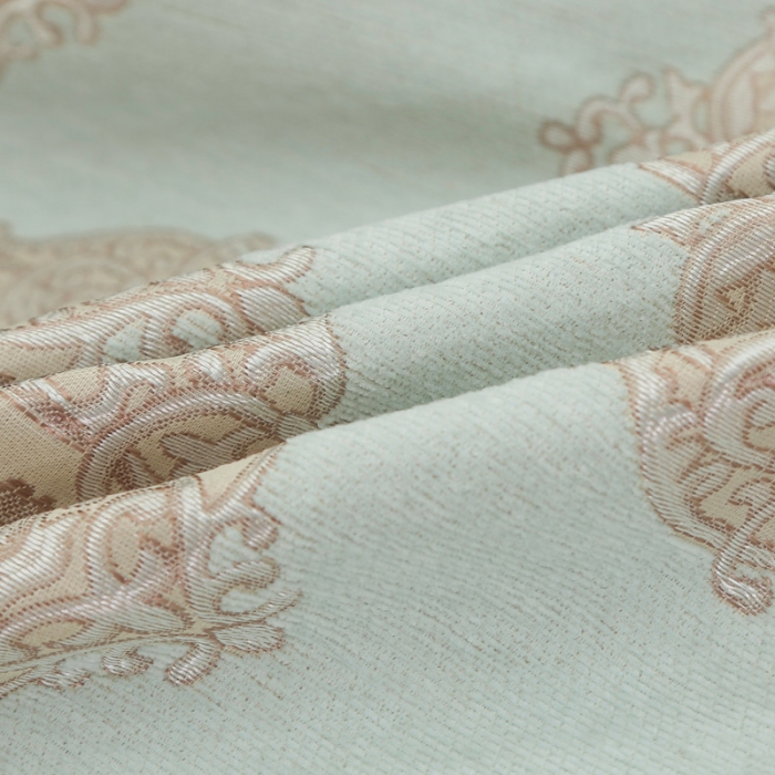 91家纺网 家纺一手货源 找家纺 启博家纺 2022全盖雪尼尔沙发巾沙发垫沙发套沙发罩 宝相花