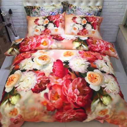 91家纺网 家纺一手货源 找家纺 （总）艾莱家纺 120S数码臻维绒四件套