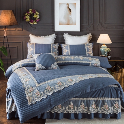 91家纺网 家纺一手货源 找家纺 （总）菊上家纺 全棉水洗加棉四件套