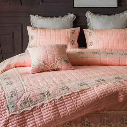 91家纺网 家纺一手货源 找家纺 （总）菊上家纺 全棉水洗加棉四件套（单）方枕