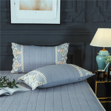 91家纺网 家纺一手货源 找家纺 （总）菊上家纺 全棉水洗加棉四件套单枕套