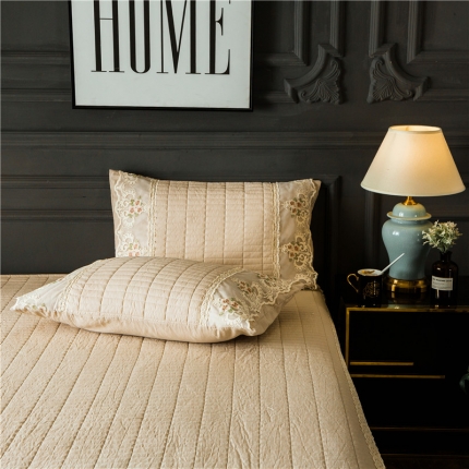 91家纺网 家纺一手货源 找家纺 （总）菊上家纺 全棉水洗加棉四件套单枕套