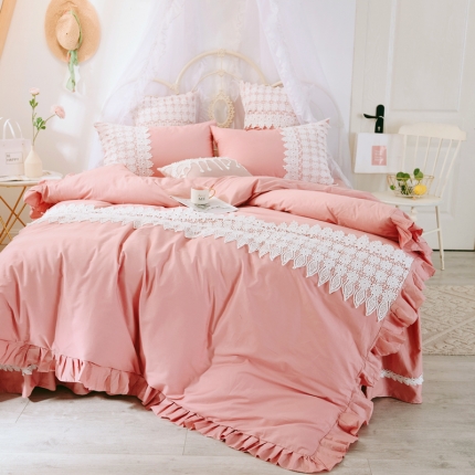 91家纺网 家纺一手货源 找家纺 （总）菊上家纺 2019新品四件套爱莎系列