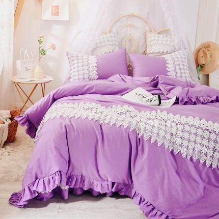 91家纺网 家纺一手货源 找家纺 （总）菊上家纺 2019新品四件套爱莎系列