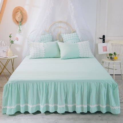 91家纺网 家纺一手货源 找家纺 （总）菊上家纺 2019法式浪漫蕾丝床裙