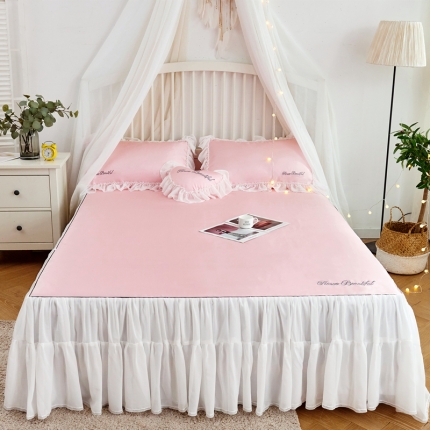 91家纺网 家纺一手货源 找家纺 （总）菊上家纺 2019新品冰丝席床裙款