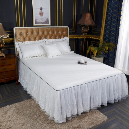 91家纺网 家纺一手货源 找家纺 （总）菊上家纺 2021新款维密公主风床裙系列