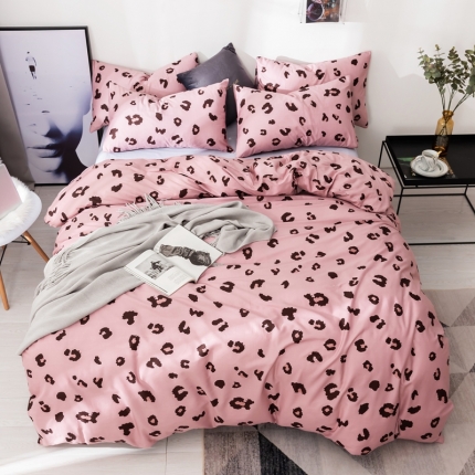 91家纺网 家纺一手货源 找家纺 （总）芯贝儿 新品北欧简宜风全m13372纯m四件套