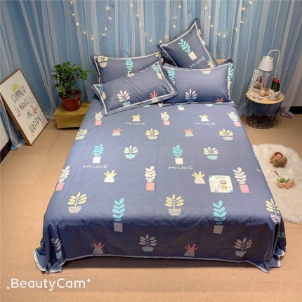 91家纺网 家纺一手货源 找家纺 （总）仟网汇 2020年新款老粗布三件套软凉席