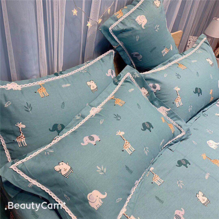 91家纺网 家纺一手货源 找家纺 仟网汇 2020年新款老粗布三件套软凉席 动物世界