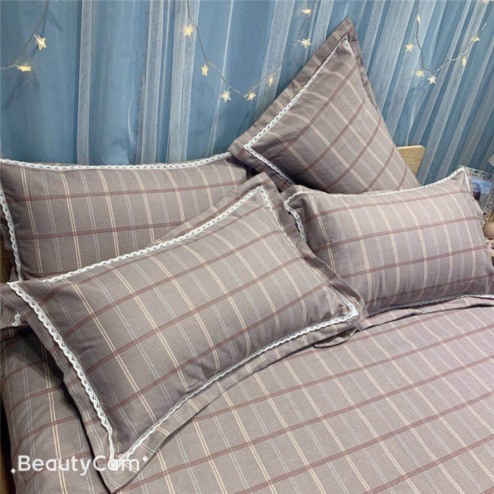 91家纺网 家纺一手货源 找家纺 仟网汇 2020年新款老粗布三件套软凉席 格韵咖