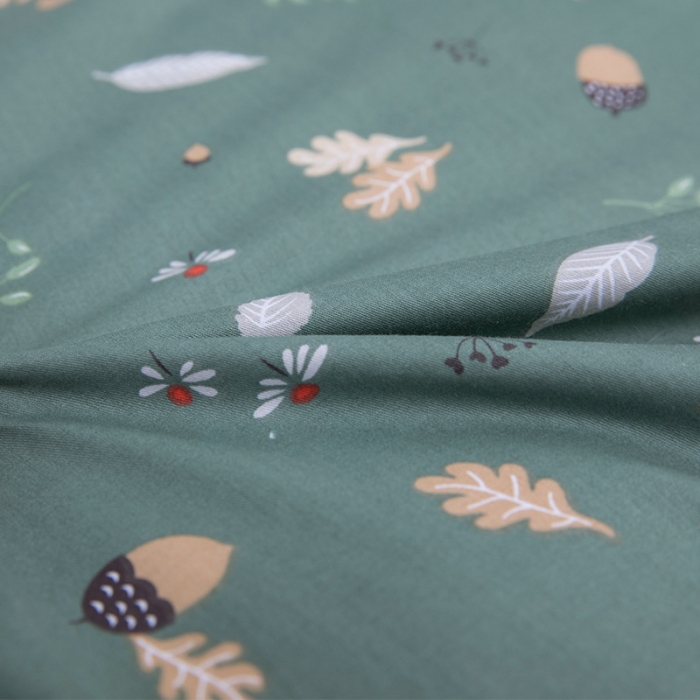 91家纺网 家纺一手货源 找家纺 感遇家纺 2018秋冬新品全棉印花四件套 叶凡