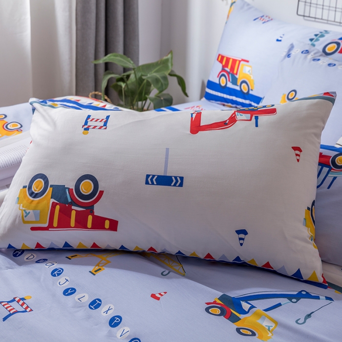 91家纺网 家纺一手货源 找家纺 （总）感遇家纺 2019新款全棉卡通四件套床单款