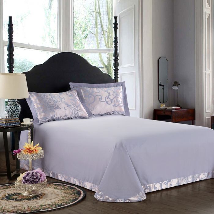 91家纺网 家纺一手货源 找家纺 柔觉家纺 天丝刺绣大提花四件套 艾利斯-兰金