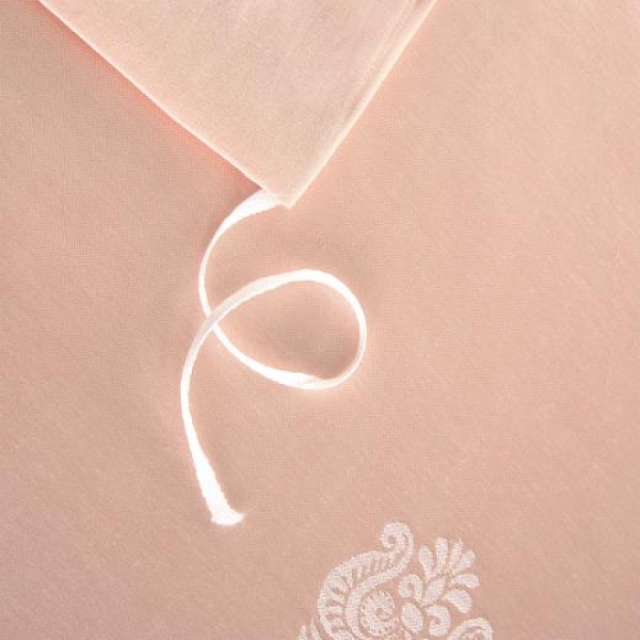 91家纺网 家纺一手货源 找家纺 柔觉家纺 天丝刺绣大提花四件套 宝琪-藕荷玉