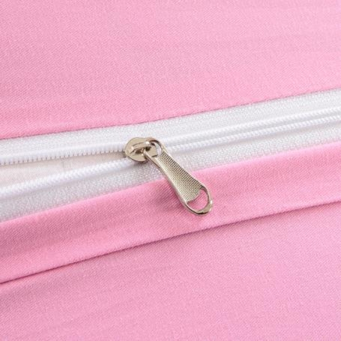 91家纺网 家纺一手货源 找家纺 柔觉家纺 天丝刺绣大提花四件套 罗娜恋歌-粉