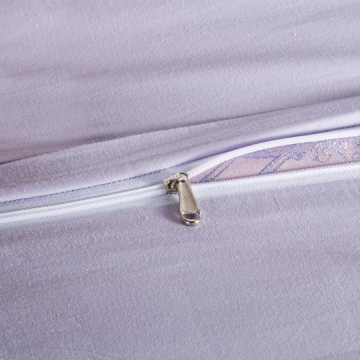 91家纺网 家纺一手货源 找家纺 柔觉家纺 天丝刺绣大提花四件套 罗兰庄园-靛蓝