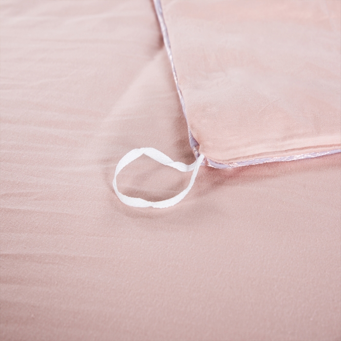 91家纺网 家纺一手货源 找家纺 柔觉家纺 天丝刺绣大提花四件套 莫奈情怀-蓝金