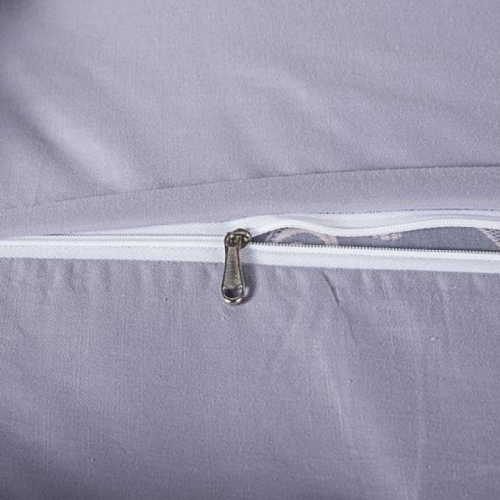 91家纺网 家纺一手货源 找家纺 柔觉家纺 天丝刺绣大提花四件套 约瑟情调-灰金