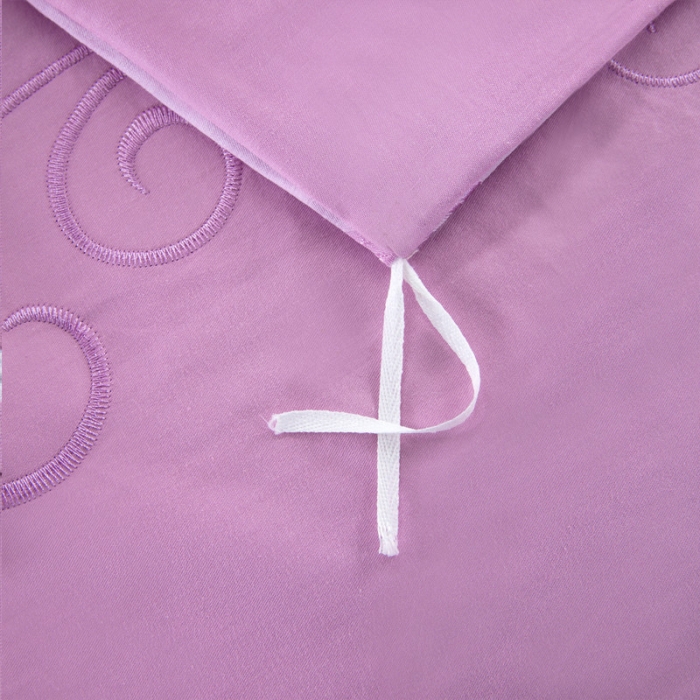 91家纺网 家纺一手货源 找家纺 柔觉家纺 天丝刺绣贡缎提花全棉四件套