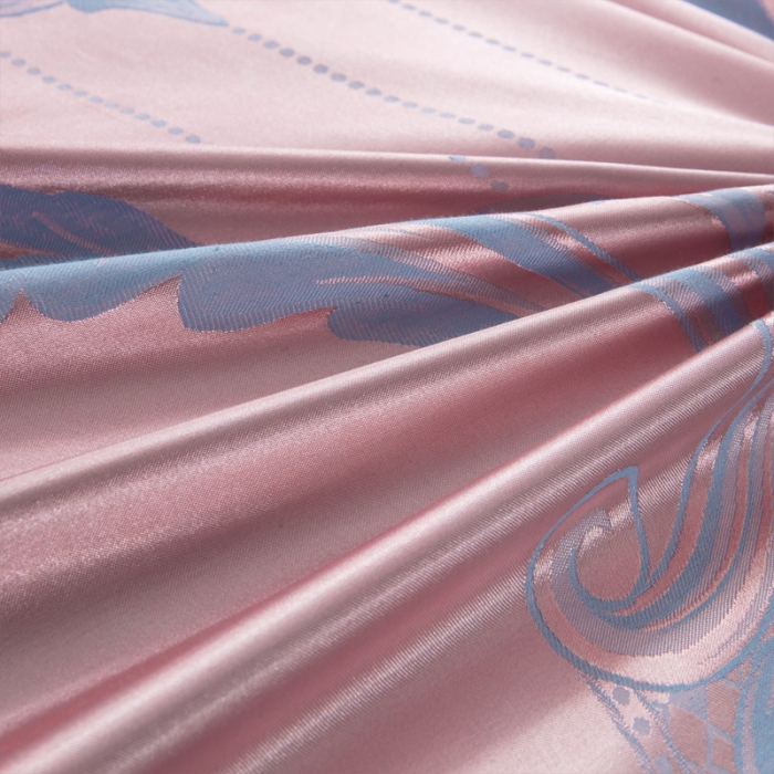 91家纺网 家纺一手货源 找家纺 柔觉家纺 天丝刺绣贡缎提花全棉四件套