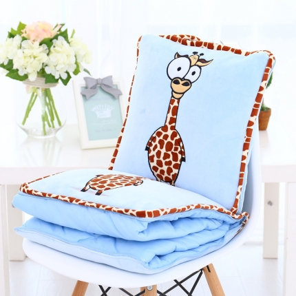 91家纺网 家纺一手货源 找家纺 （总）仟亿莱 大小眼动物抱枕被