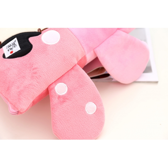 91家纺网 家纺一手货源 找家纺 仟亿莱 卡通毛绒抱枕被 悠悠兔