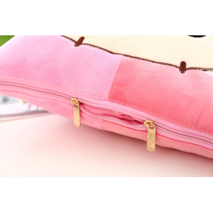 91家纺网 家纺一手货源 找家纺 仟亿莱 卡通毛绒抱枕被 悠悠兔