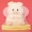 91家纺网 家纺一手货源 找家纺 仟亿莱 2018新品彩虹猪抱枕三合一 猪猪-米色