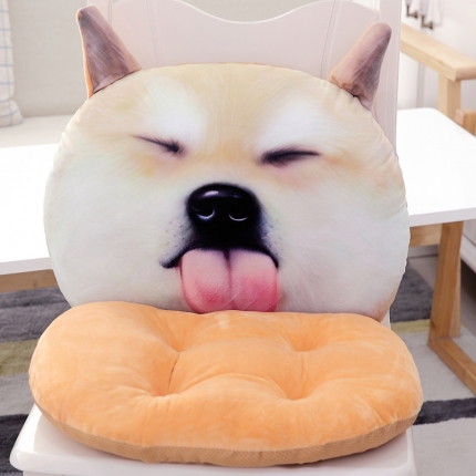 91家纺网 家纺一手货源 找家纺 （总）仟亿莱 2018新品二哈连体坐垫