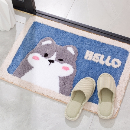 91家纺网 家纺一手货源 找家纺 （总）仟亿莱 卡通植绒地垫