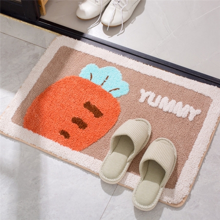 91家纺网 家纺一手货源 找家纺 （总）仟亿莱 卡通植绒地垫