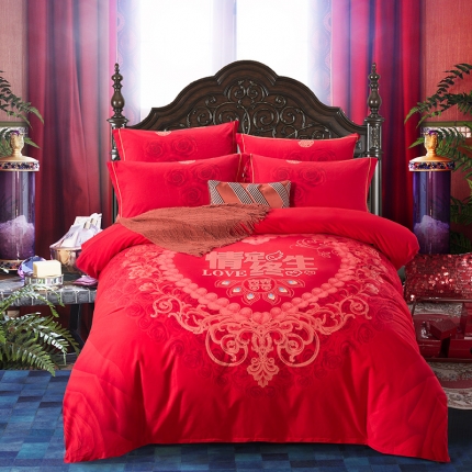 91家纺网 家纺一手货源 找家纺 （总）梧桐树 2018新品婚庆全棉磨毛系列