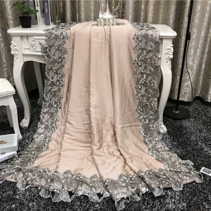 91家纺网 家纺一手货源 找家纺 （总）匠心 奢华蕾丝夏被