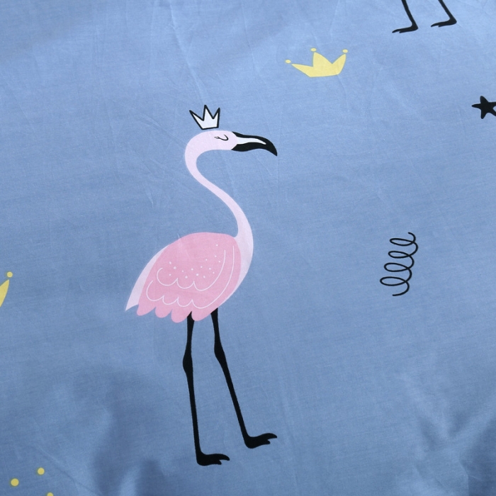 91家纺网 家纺一手货源 找家纺 圣锦 全棉单被套 爱情鸟