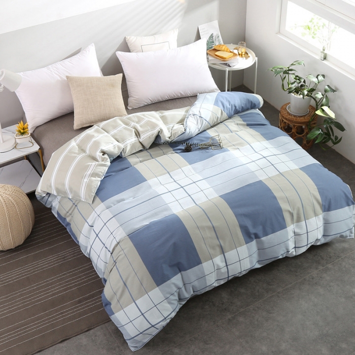 91家纺网 家纺一手货源 找家纺 圣锦 全棉单被套 格兰登宝